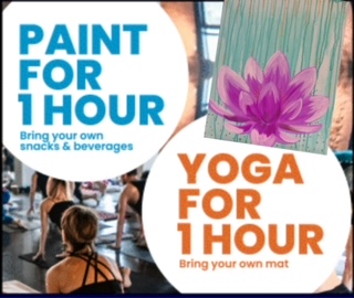 Join Us For Yoga + Painting! It’s The Perfect Pair.